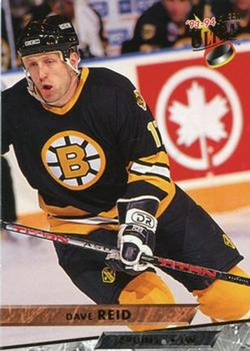 #269 Dave Reid - Boston Bruins - 1993-94 Ultra Hockey