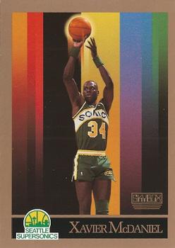 #269 Xavier McDaniel - Seattle SuperSonics - 1990-91 SkyBox Basketball