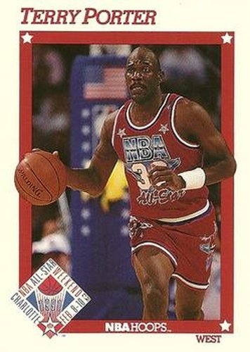 #269 Terry Porter - Portland Trail Blazers - 1991-92 Hoops Basketball