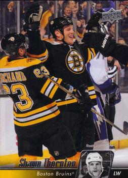 #269 Shawn Thornton - Boston Bruins - 2010-11 Upper Deck Hockey