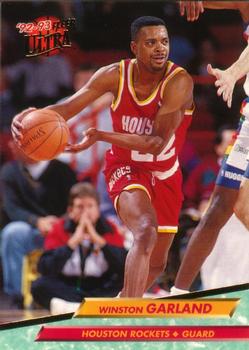 #269 Winston Garland - Houston Rockets - 1992-93 Ultra Basketball