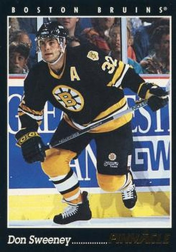 #269 Don Sweeney - Boston Bruins - 1993-94 Pinnacle Hockey