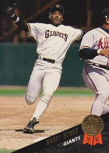 #269 Barry Bonds - San Francisco Giants - 1993 Leaf Baseball