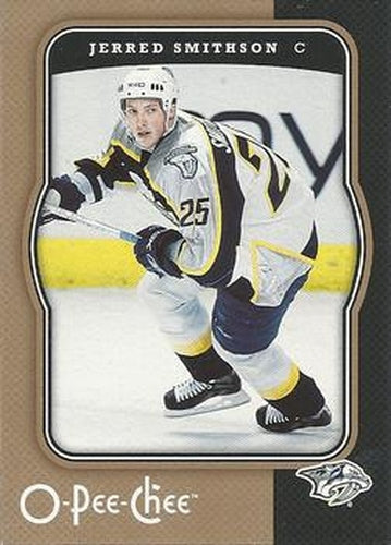 #269 Jerred Smithson - Nashville Predators - 2007-08 O-Pee-Chee Hockey