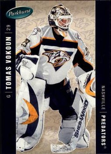 #269 Tomas Vokoun - Nashville Predators - 2005-06 Parkhurst Hockey