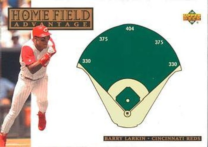 #269 Barry Larkin - Cincinnati Reds - 1994 Upper Deck Baseball