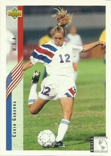 #269 Carin Gabarra - USA - 1994 Upper Deck World Cup Contenders English/Spanish Soccer