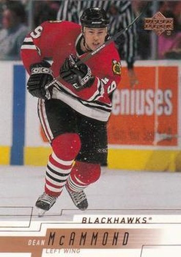 #269 Dean McAmmond - Chicago Blackhawks - 2000-01 Upper Deck Hockey