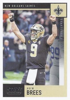 #269 Drew Brees - New Orleans Saints - 2020 Score Football