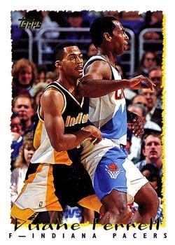 #269 Duane Ferrell - Indiana Pacers - 1994-95 Topps Basketball