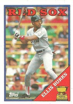 #269 Ellis Burks - Boston Red Sox - 1988 Topps Baseball