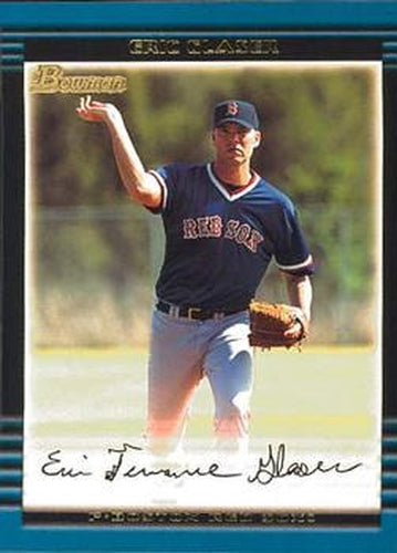 #269 Eric Glaser - Boston Red Sox - 2002 Bowman Baseball