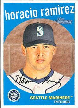 #269 Horacio Ramirez - Seattle Mariners - 2008 Topps Heritage Baseball