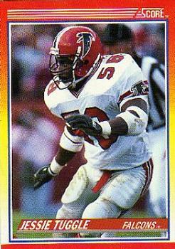 #269 Jessie Tuggle - Atlanta Falcons - 1990 Score Football