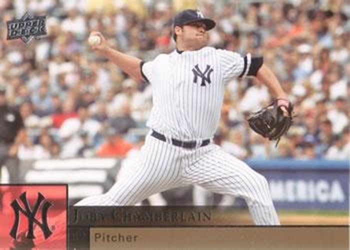 #269 Joba Chamberlain - New York Yankees - 2009 Upper Deck Baseball