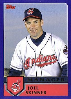 #269 Joel Skinner - Cleveland Indians - 2003 Topps Baseball