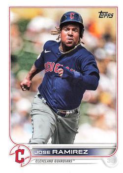 #269 Jose Ramirez - Cleveland Guardians - 2022 Topps Baseball