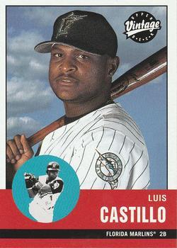 #269 Luis Castillo - Florida Marlins - 2001 Upper Deck Vintage Baseball
