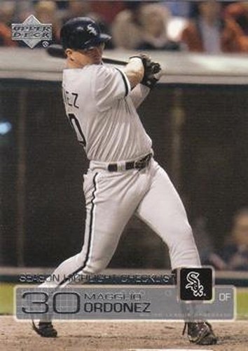 #269 Magglio Ordonez - Chicago White Sox - 2003 Upper Deck Baseball