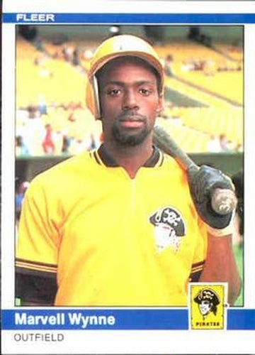 #269 Marvell Wynne - Pittsburgh Pirates - 1984 Fleer Baseball
