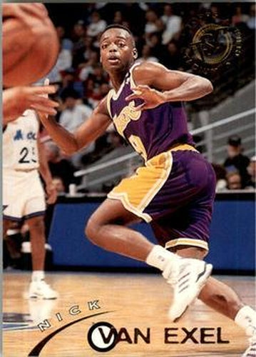 #269 Nick Van Exel - Los Angeles Lakers - 1994-95 Stadium Club Basketball