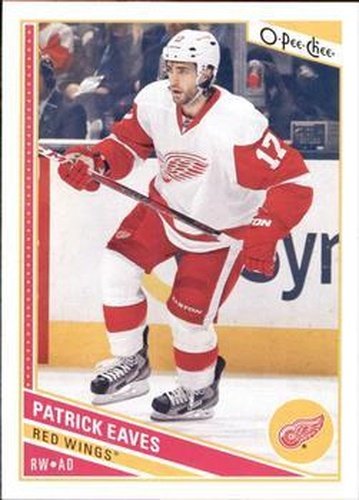 #269 Patrick Eaves - Detroit Red Wings - 2013-14 O-Pee-Chee Hockey