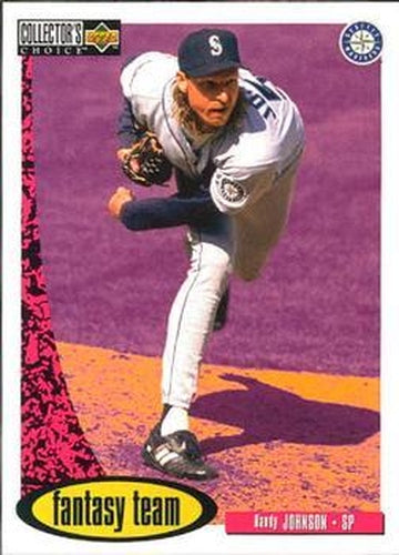 #269 Randy Johnson - Seattle Mariners - 1996 Collector's Choice Baseball