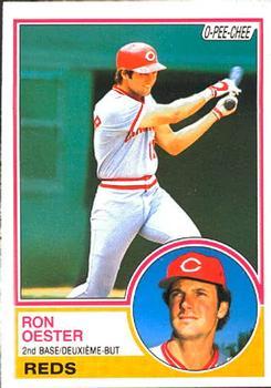 #269 Ron Oester - Cincinnati Reds - 1983 O-Pee-Chee Baseball