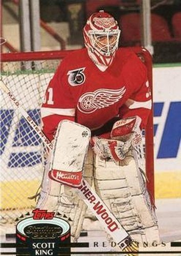 #269 Scott King - Detroit Red Wings - 1992-93 Stadium Club Hockey