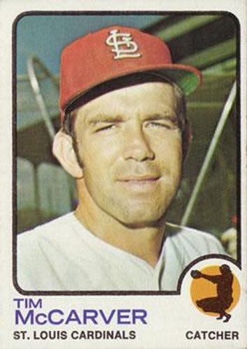 #269 Tim McCarver - St. Louis Cardinals - 1973 Topps Baseball