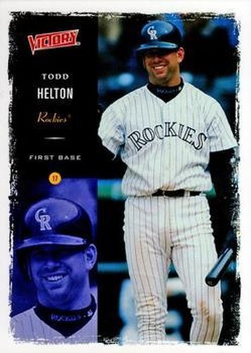 #269 Todd Helton - Colorado Rockies - 2000 Upper Deck Victory Baseball