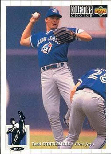 #269 Todd Stottlemyre - Toronto Blue Jays - 1994 Collector's Choice Baseball