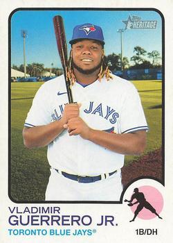 #269 Vladimir Guerrero Jr. - Toronto Blue Jays - 2022 Topps Heritage Baseball