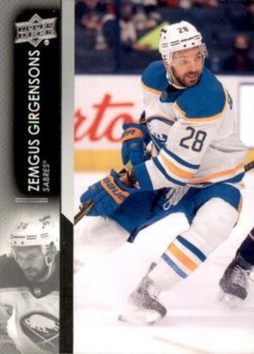 #269 Zemgus Girgensons - Buffalo Sabres - 2021-22 Upper Deck Hockey