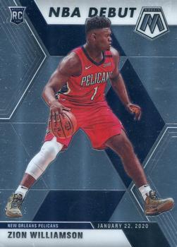 #269 Zion Williamson - New Orleans Pelicans - 2019-20 Panini Mosaic Basketball