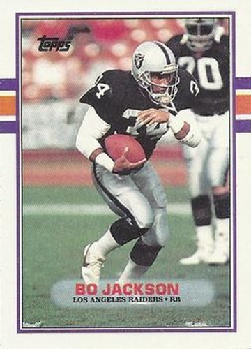 #269 Bo Jackson - Los Angeles Raiders - 1989 Topps Football