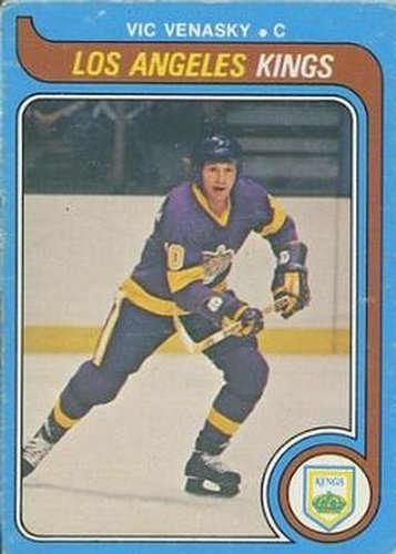 #269 Vic Venasky - Los Angeles Kings - 1979-80 O-Pee-Chee Hockey
