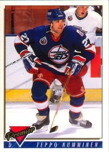 #269 Teppo Numminen - Winnipeg Jets - 1993-94 O-Pee-Chee Premier Hockey