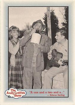#269 "A one and a two and a..." - 1990-91 Pacific The Andy Griffith Show