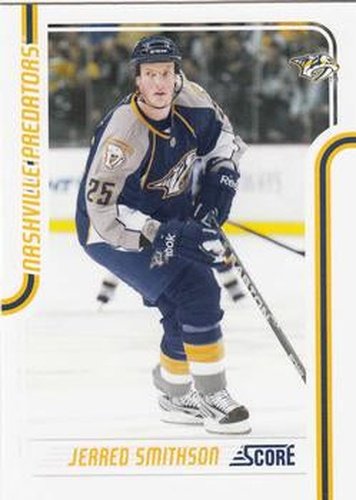 #269 Jerred Smithson - Nashville Predators - 2011-12 Score Hockey