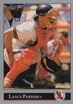 #269 Lance Parrish - California Angels - 1992 Leaf Baseball