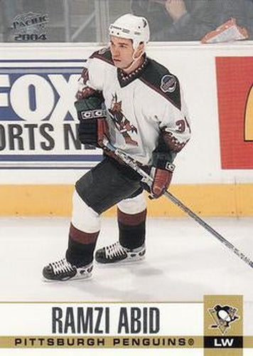 #269 Ramzi Abid - Pittsburgh Penguins - 2003-04 Pacific Hockey