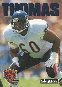 #269 Stan Thomas - Chicago Bears - 1992 SkyBox Impact Football