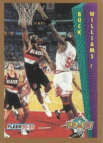 #269 Buck Williams - Portland Trail Blazers - 1992-93 Fleer Basketball