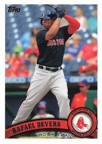 #269 Rafael Devers - Boston Red Sox - 2021 Topps Archives Baseball