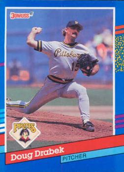 #269 Doug Drabek - Pittsburgh Pirates - 1991 Donruss Baseball