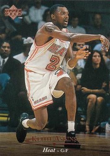 #269 Keith Askins - Miami Heat - 1995-96 Upper Deck Basketball