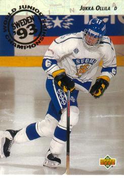 #269 Jukka Ollila - Finland - 1993-94 Upper Deck Hockey