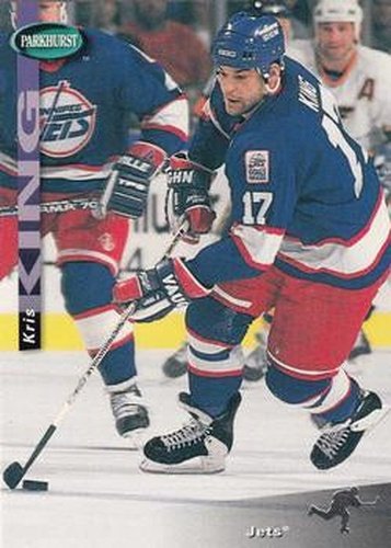 #269 Kris King - Winnipeg Jets - 1994-95 Parkhurst Hockey