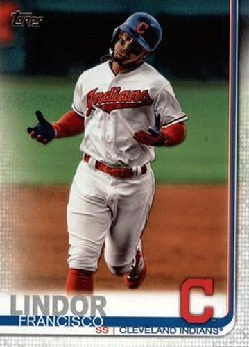 #269a Francisco Lindor - Cleveland Indians - 2019 Topps Baseball